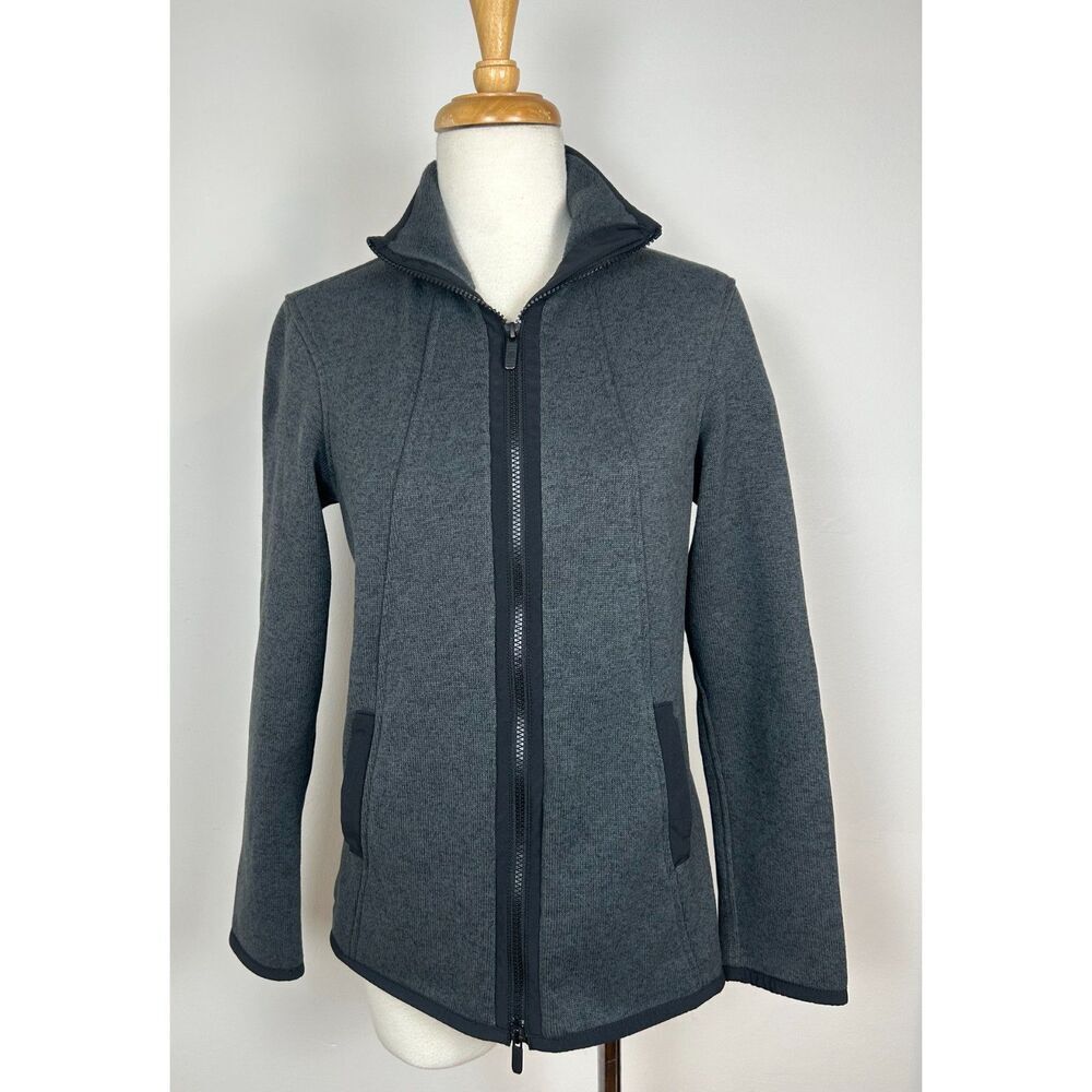 Lululemon It’s Fleecing Cold Full Zip Sweater Jacket Womens Size 4